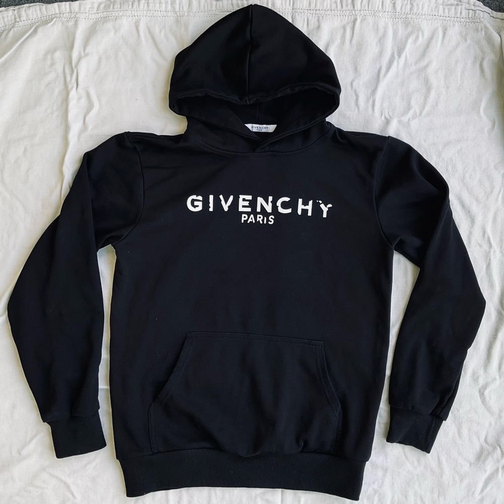 Givenchy Paris Black Hoodie sweatshirt M Portugal
